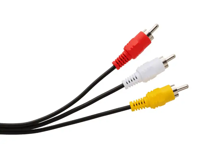 connect rca cables