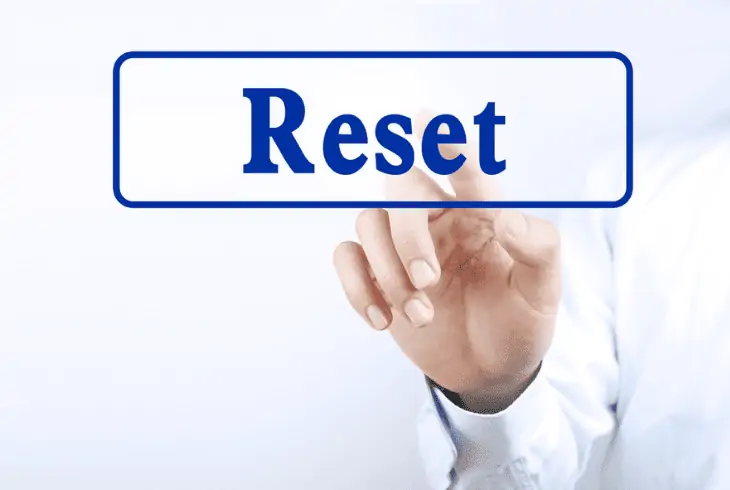 reset to factory settings