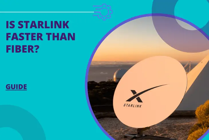 is starlink faster than fiber