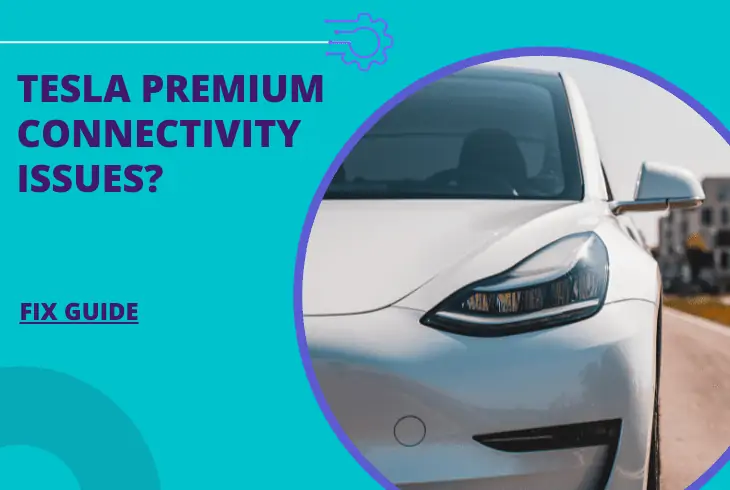 tesla premium connectivity not working
