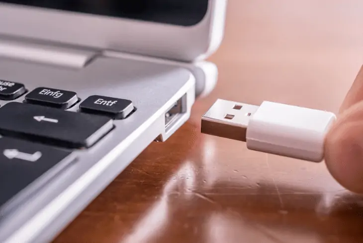 use usb port