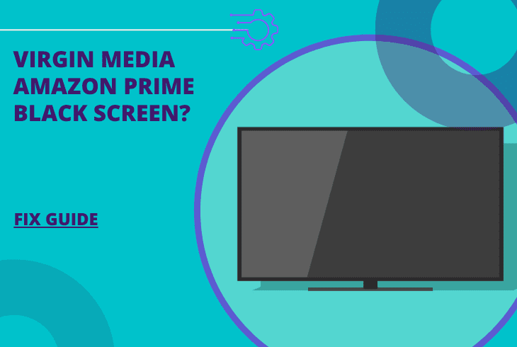 virgin media amazon prime black screen