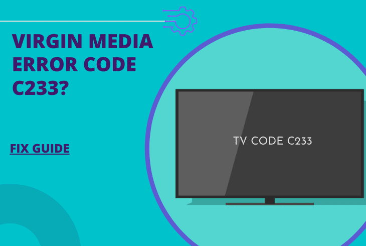 virgin media error code c233