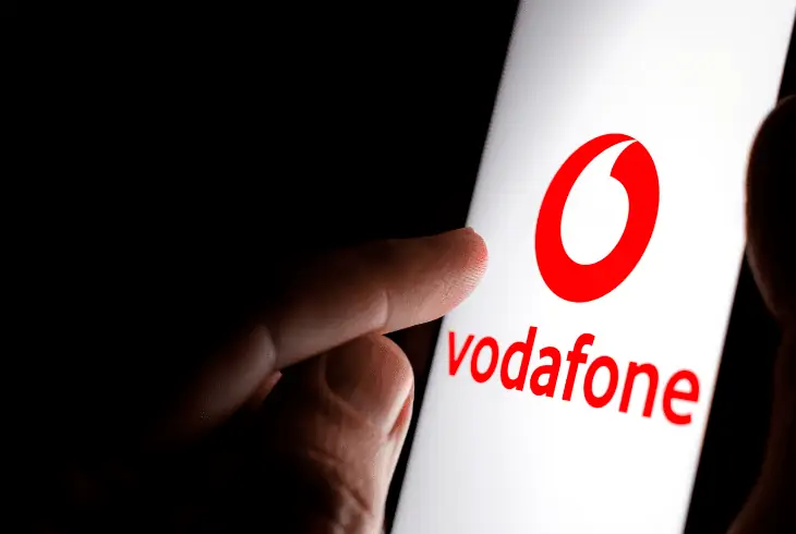 still vodafone app error
