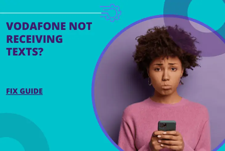 vodafone not receiving texts