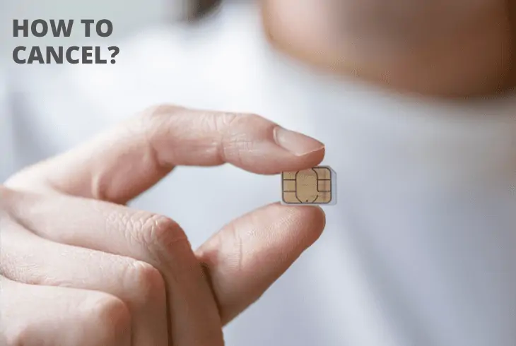 how to cancel voxi sim