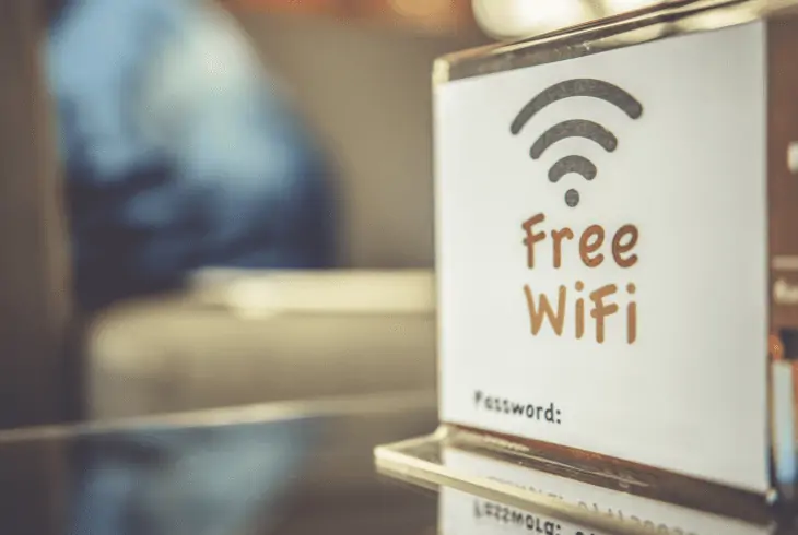 free wifi area