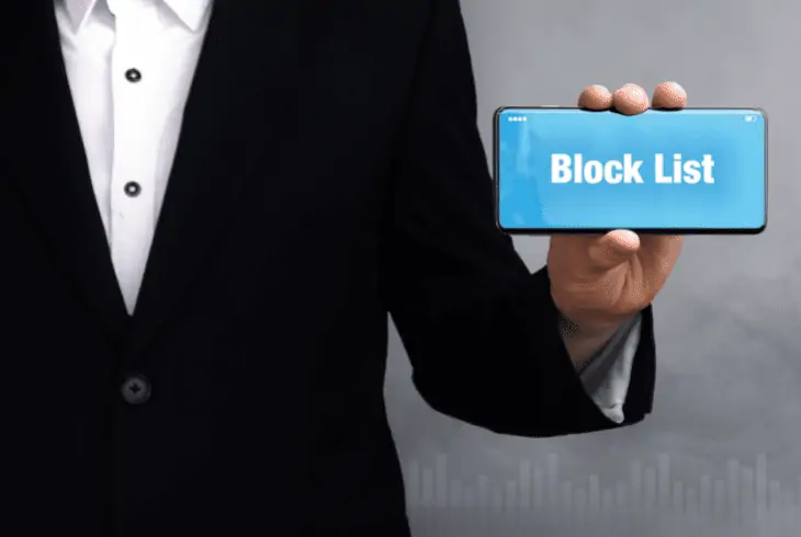 check blocked list