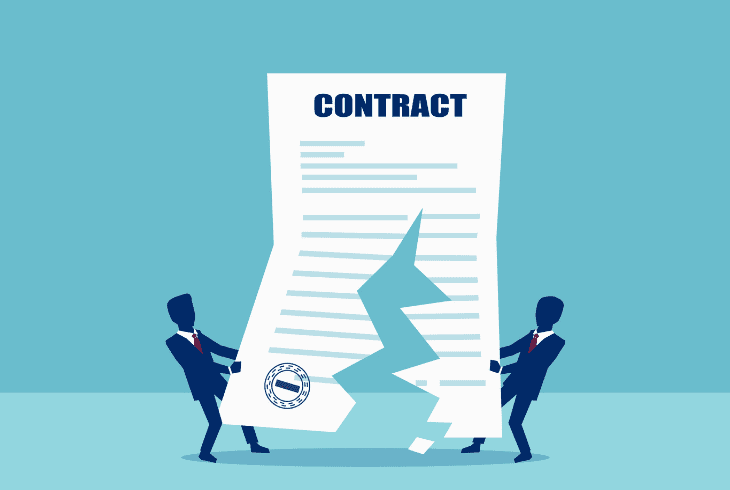 end contract