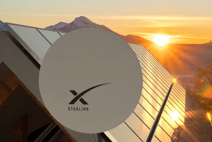 reposition starlink dish