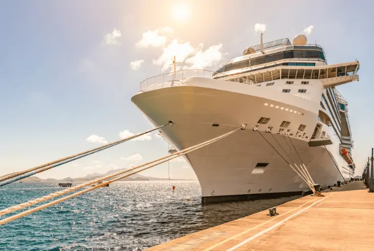 ship docked