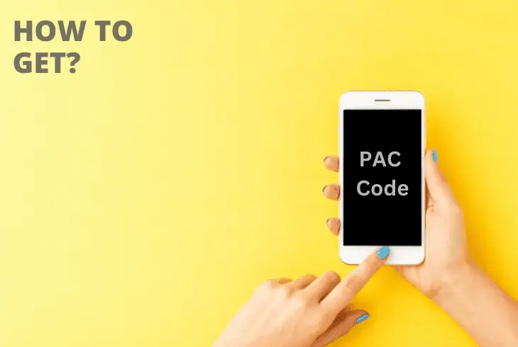 get pac code from id mobile