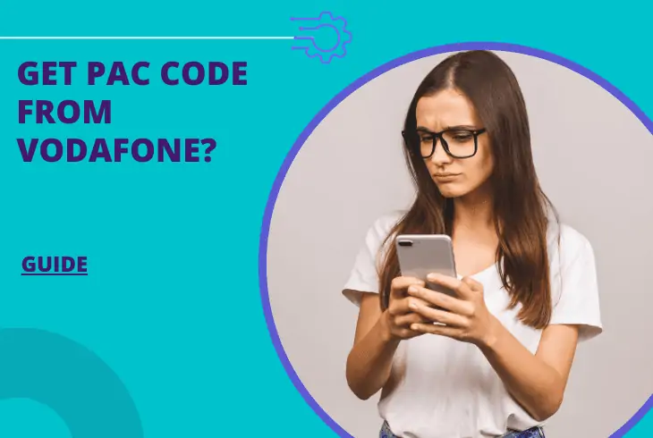 how do i get a pac code from vodafone