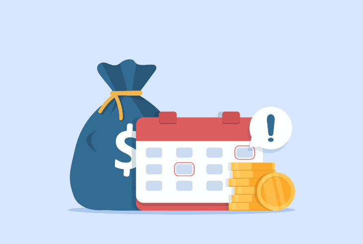 date of payment