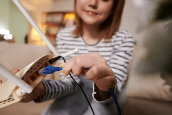 power cycle router