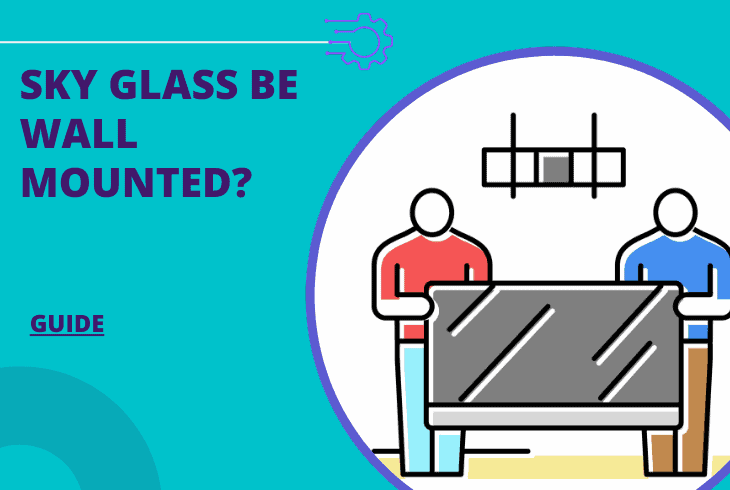 can sky glass be wall mounted
