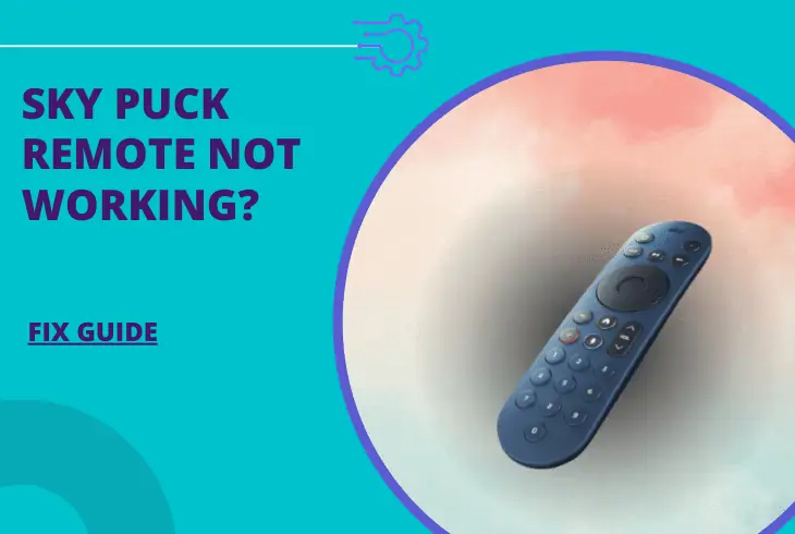 sky puck remote not working