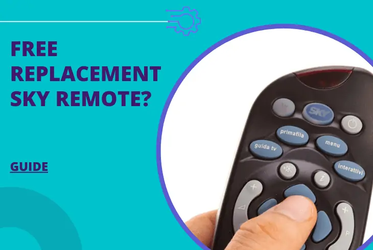 can i get a free replacement sky remote