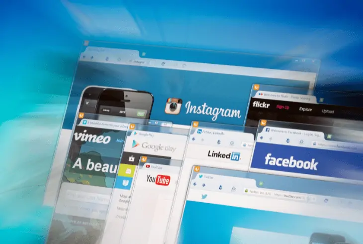 search on social media sites