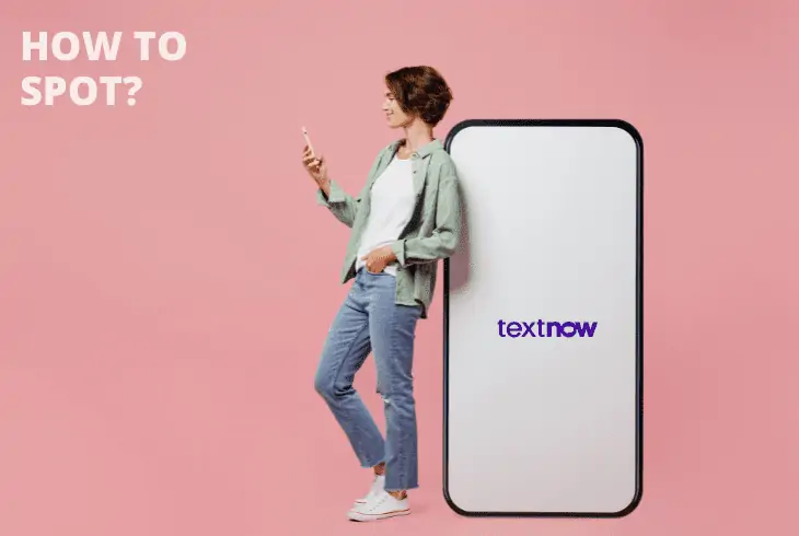 spot textnow number