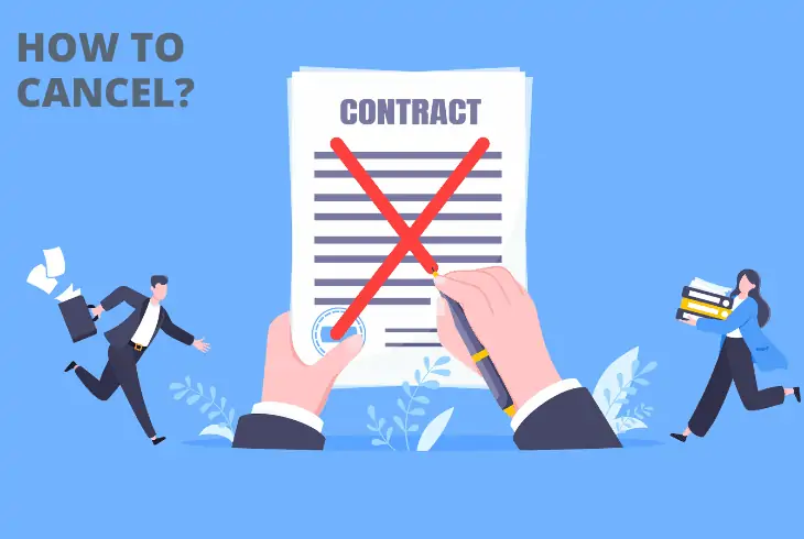 cancel vodafone contract without paying