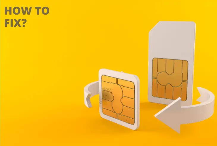 fix vodafone sim swap not working