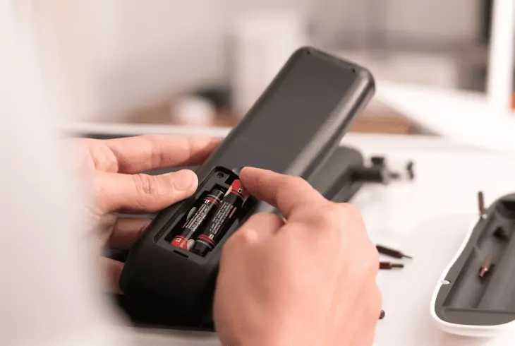replace remote batteries