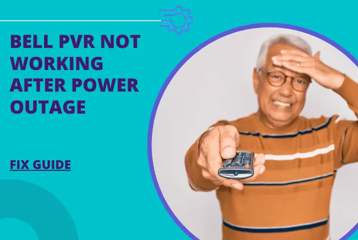 bell pvr not working after power outage