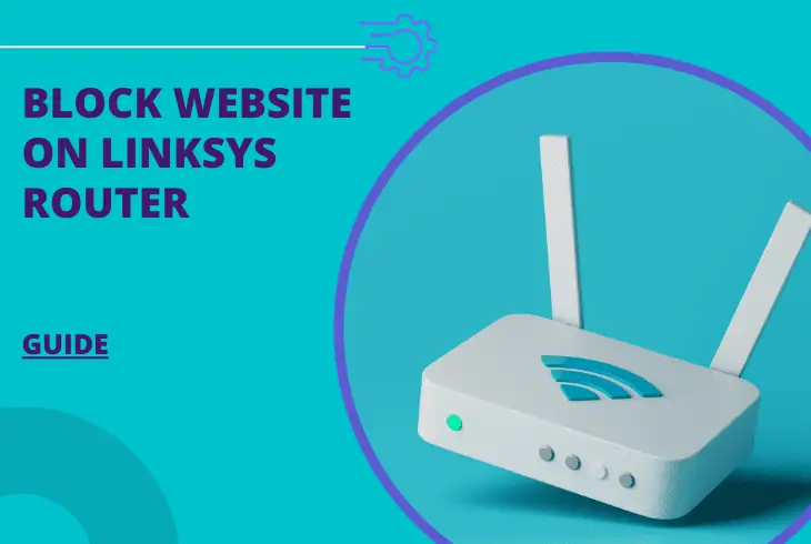how to block a website on linksys router