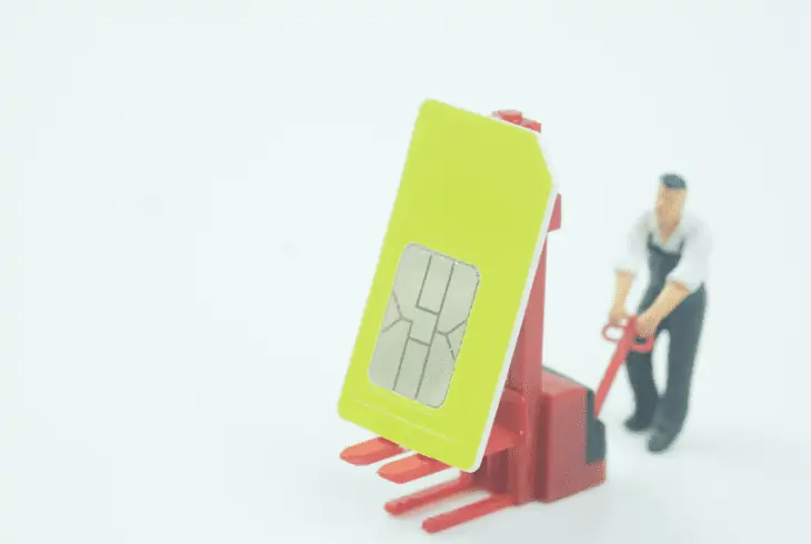 replace damaged sim