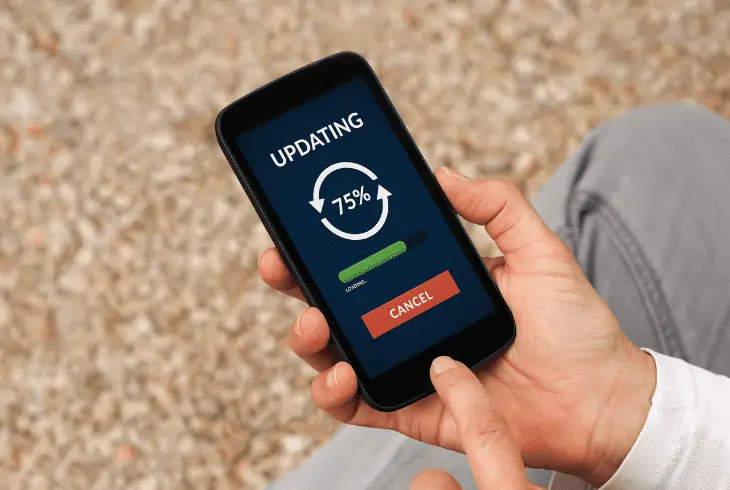 update device and app