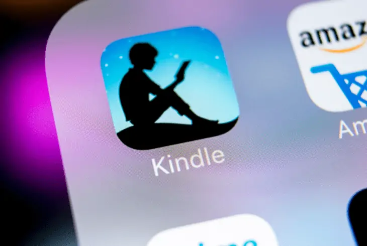 use kindle app