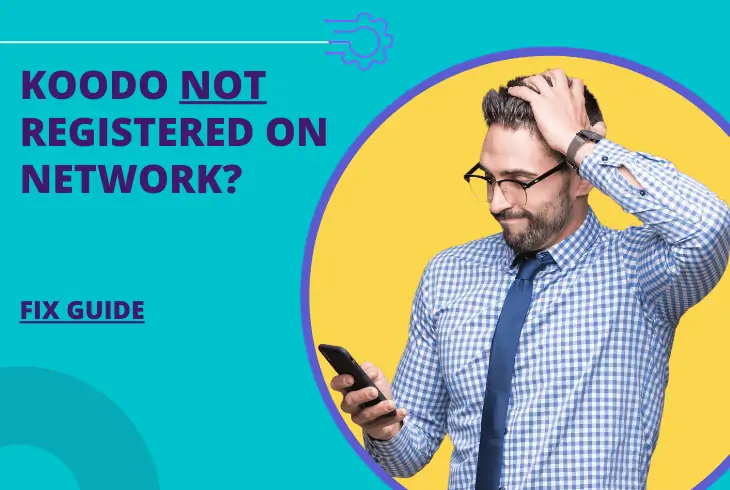 koodo not registered on network