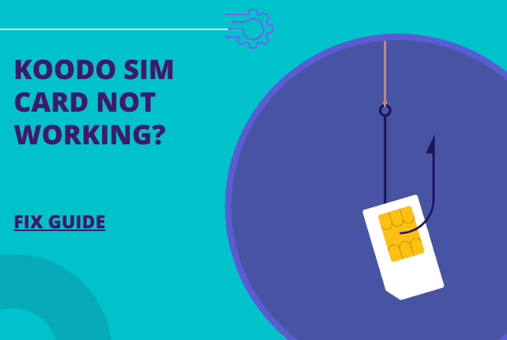 koodo sim card not working