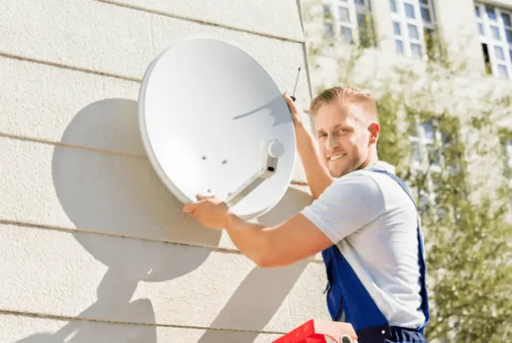 dish setup