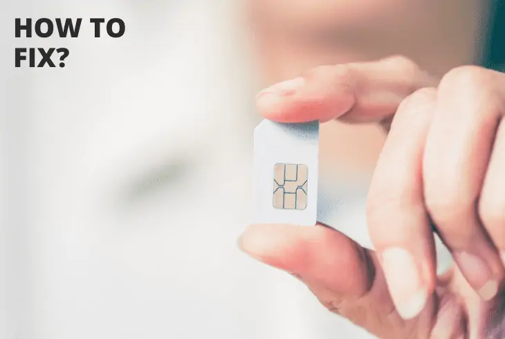 fix shaw mobile sim card not working