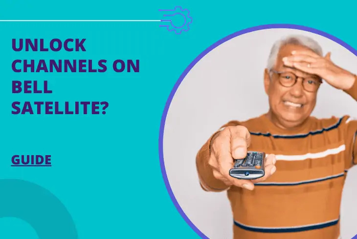 how to unlock channels on bell satellite