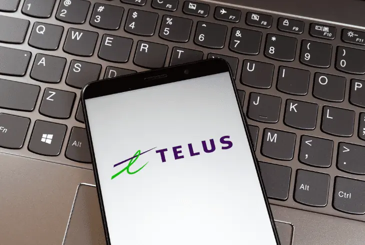 manually select on telus mobile