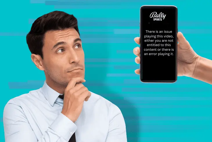 how to solve bally sports issue
