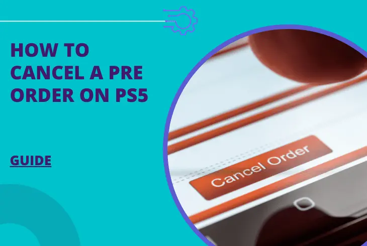 how to cancel a pre order on ps5