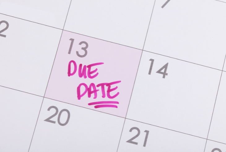 return on due date