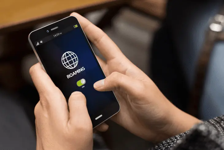 enable roam when traveling abroad