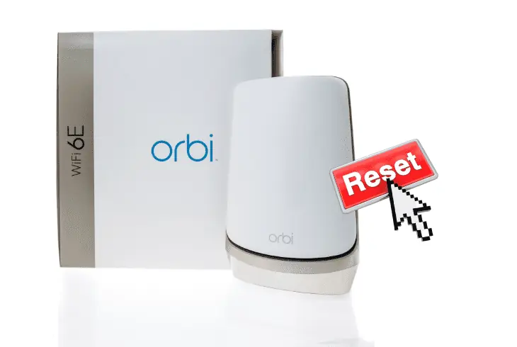 factory reset orbi router