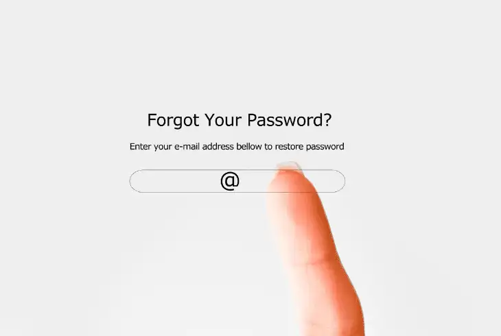 forgot password