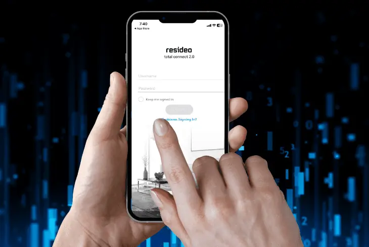 log in to lyric or total connect