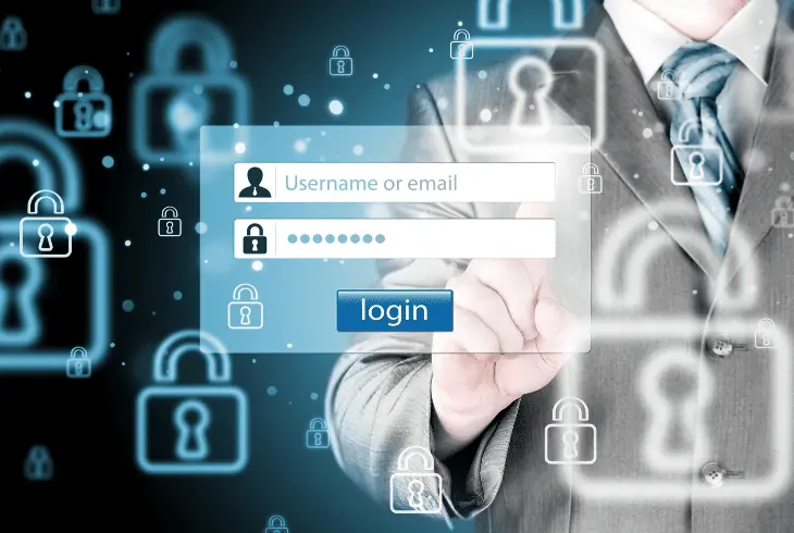go to login page