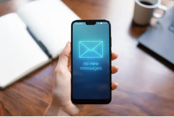 not receiving texts