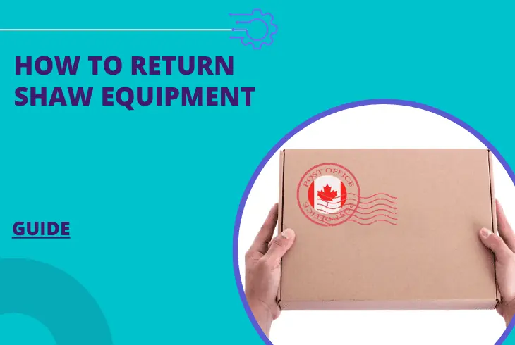 how to return shaw equipment
