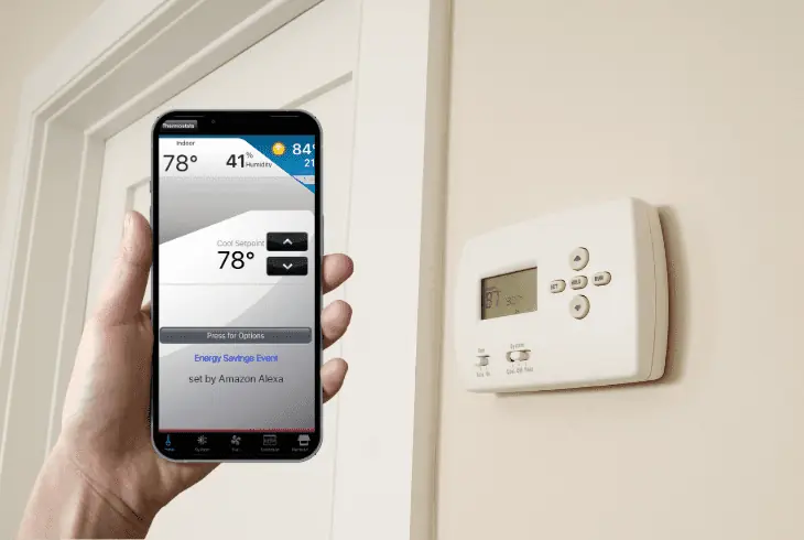 set up thermostat