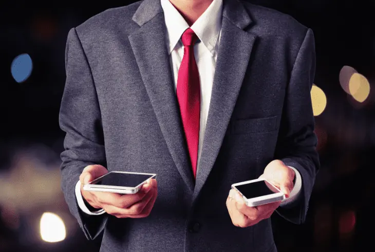switch between phones